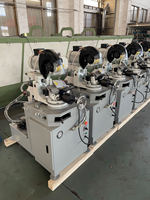 Machine de découpe de tuyaux en cuivre semi-automatique à moteur hydraulique en acier inoxydable à angle de 45 degrés pour usage industriel