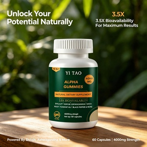 Cápsulas Naturales Alpha para Mejorar la Vitalidad y la Resistencia, Apoyo Inmunológico, Absorción Rápida, Cápsula Dura Dietética - Product Image 5