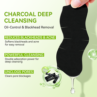 LANBENA Bandes de masque nasal au charbon pour points noirs, contrôle du sébum, nettoyage en profondeur des pores, patchs nasaux