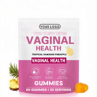 Complément alimentaire à base de plantes pour la santé vaginale féminine, probiotiques vaginaux, source de gommes féminines, équilibre du pH et amélioration de l'immunité pour les femmes