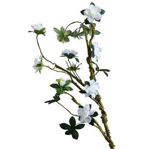 Gran OFERTA DE FLORES ARTIFICIALES Azalea sensación suave hogar boda para novia sosteniendo flores hogar Hottel Decoración - Product Image 6