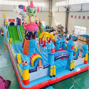 Bền thương mại <span class=keywords><strong>Inflatable</strong></span> <span class=keywords><strong>bouncy</strong></span> trượt Combo không thấm nước nhảy lâu đài nhà bị trả lại cho trẻ em - Product Image 4