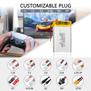 Gotion <span class=keywords><strong>103048</strong></span> 솔리드 스테이트 배터리 1500mAh <span class=keywords><strong>3.7V</strong></span> 무전기 소형 팬 및 에어컨 파우치 사용 500 사이클 수명 - Product Image 3