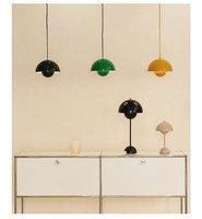 Luminaire suspendu en métal, style nordique moderne, pour salon, chambre à coucher, salle à manger