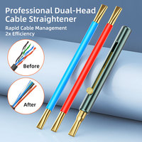 Herramienta Enderezadora de Cables de Red SIXIANTO - Desenreda y Suaviza Pares Trenzados de Forma Instantánea para Cables Ethernet Cat5e/Cat6