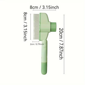 Cepillo de Pelo para Mascotas, Perros y Gatos, Seguro, Suave, Ecológico, de Plástico, Herramienta de Aseo - Product Image 2