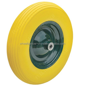 New Market Pneumatic Wheel Inflated <strong>Tyre</strong> Tube Wheel with Metal Steel Rim Brouette De Roue Pneu for Market <strong>Wheelbarrow</strong> - Product Image 5