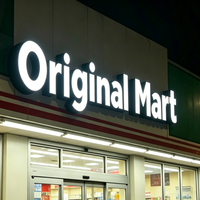 Letrero 3D LED Carrey Sign, Logotipo Personalizado para Tienda de Ropa, Letras de Canal Ecológicas para Interiores y Fachadas de Tiendas