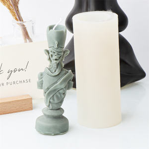 Stampo per scacchi in stile 11 modelli in Silicone STL gioco di scacchi Set del <span class=keywords><strong>regno</strong></span> egiziano resina aromaterapia fai da te stampi in gesso artigianali fatti a mano - Product Image 6