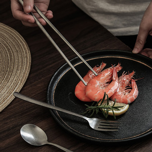 Cuillère Vintage <span class=keywords><strong>Couteau</strong></span> Fourchette <span class=keywords><strong>Table</strong></span> Tir Vieux Style Cuillères À Café Accessoires Photographiques Rétro Cuisine Alimentaire Décor Vaisselle - Product Image 5