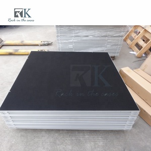 Adjustable Removable Moving Aluminum Folding Rectangle Portable Event Modular Assembling <b>Stage</b> <b>Platform</b> <b>Stage</b> - Product Image 5