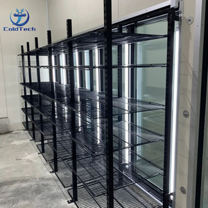 Congelador Comercial con Puerta de Vidrio de 8 Puertas, 25*8*8 Pies, con Aislamiento de Alta Densidad para Almacén - Product Image 3