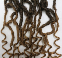 Nouveautés Meilleures Ventes Perruque Tresse De River Locs Crochet Hair Pieces Extensions de Cheveux Goddess Faux Locs Micro-loop Single Weft