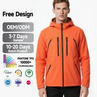 Chaqueta Softshell Profesional para Esquí de Invierno, Impermeable, Transpirable, Acolchada, con Cierre, de Alta Calidad, para Senderismo