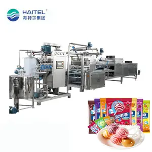 Fully automatic lollipop candy making depositing machine whole production line for sale