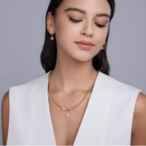 Vente en gros de bijoux Moissanite S25 pendentif <span class=keywords><strong>Etsy</strong></span> goutte en argent GRA VVS1 collier de bijoux Moissanite personnalisé pour dames - Product Image 3