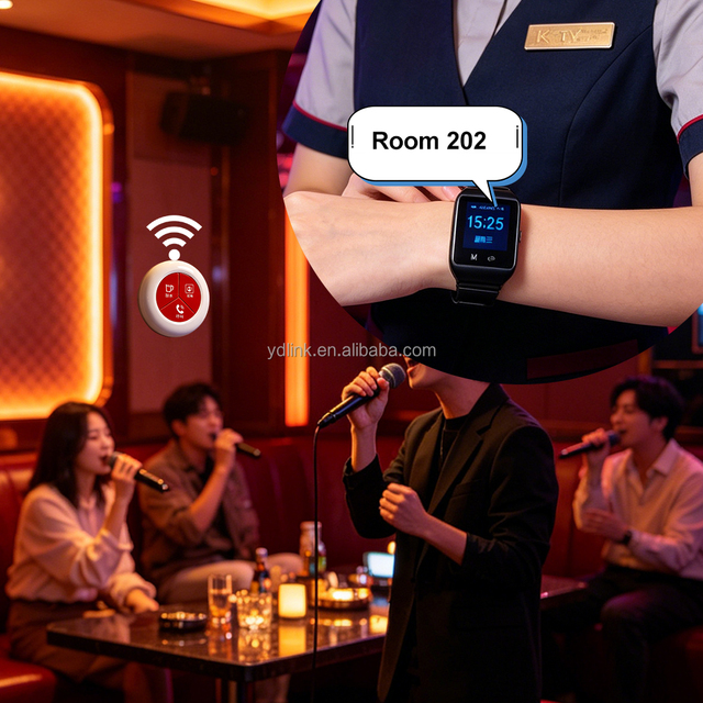 Stable and Anti-interference Remote Pager SLA03-R Small Wireless Paging Buzzer for KTV