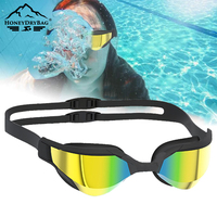 Lunettes de natation multifonctionnelles anti-buée en silicone, étanches, pour la course, vente en gros, nouveau produit