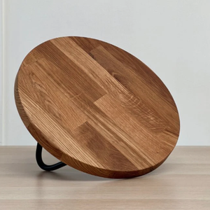 Supports à gâteaux en bois massif avec couvercles en verre - Product Image 4