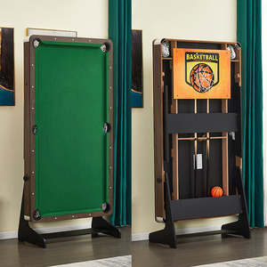 <span class=keywords><strong>Mesa</strong></span> de Billar Plegable Multifuncional Cuatro en Uno para Niños y Adultos, Juegos de <span class=keywords><strong>Ping</strong></span> <span class=keywords><strong>Pong</strong></span> y Baloncesto para Uso en Interiores, 2.2m - Product Image 2