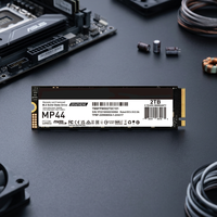 قرص صلب داخلي أصلي من تايوان Mintech M.2 NVMe 2280 PCIe Gen 3 SSD بسعة 1 تيرابايت للكمبيوتر المكتبي، سرعة قراءة 7400 ميجابايت/ثانية وكتابة 7000 ميجابايت/ثانية، هيكل من سبائك الألومنيوم
