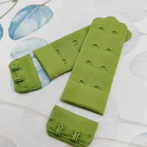 Vente en gros HH4K F389 Accessoire de lingerie, rallonge de soutien-gorge à 4 rangées et 2 crochets, attaches de soutien-gorge, ajusteur de bretelles en alliage, sous-vêtements - Product Image 1