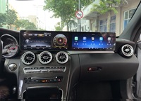 Pour Mercedes-Benz Classe C W205 Classe GLC X253 Système Android 13 Double Écran 12.3" avec Autoradio Navigation GPS Carplay