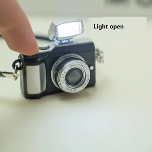 3d Simulatie Camera Magnetische Koelkast Sticker Creatieve Koelkast Magneet Geluid Mini Camera Met Lichte Koelkast Sticker