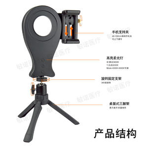 Anillo de Luz LED para Teléfono Móvil Minuo Dental 5500k con Certificación CE para Fotografía Bucal con Gran Apertura - Product Image 5