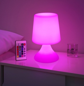 Lámpara LED RGB Sexual para Coquetear, Luz Nocturna para Dormitorio, Ambiente Romántico de Sueño, Lámpara de Mesa Pequeña de Color Morado Ambiguo con Control Remoto - Product Image 5