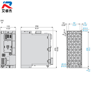 Convertidor de Frecuencia ATV340U55N4E Original Nuevo de la Serie ATV340, Trifásico 380-480V 5.5kW, Variador de Frecuencia con Ethernet - Product Image 2
