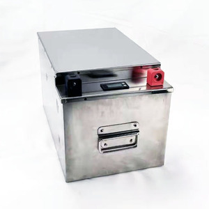 Batterie 24V 200Ah avec cycle de vie de 2000 cycles en acier inoxydable pour stockage d'énergie solaire et système d'alimentation de secours - Product Image 1