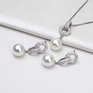 Boucles d'oreilles en argent S925 pour femme, avec pendentif personnalisé, ensemble de perles, accessoires de bijoux DIY, semi-finis 1273 - Product Image 1