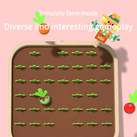 Ferme éducative en bois pour enfants tirant radis jeu jouets forme couleur tri correspondant amusant carottes récolte jouet