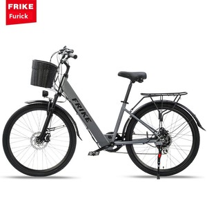 Vélo de montagne électrique pour femme Source Factory 36V 7 vitesses avec batterie au lithium, freins à disque doubles, longue autonomie ZXC-47 - Product Image 3