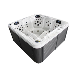 Jacuzzis Modernos Rectangulares Independientes con Hidromasaje para Uso en Exteriores y Hoteles - Product Image 1