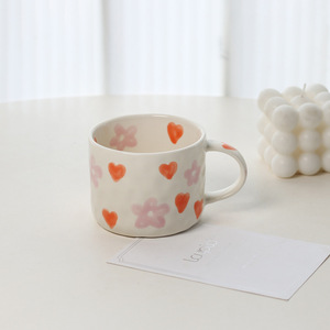 Lelyi vendite dirette in fabbrica in tazza da caffè in ceramica a cuore piccolo tazza in ceramica carina personalizzata all'ingrosso - Product Image 6
