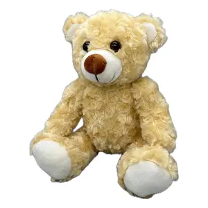 Wholesale Small Medium Large Size Custom Cheap Colors Teddy Bear Stuffed Animal Plush Bear With T-shirt Clothes Accessories