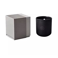 Emballage de bougie parfumée, boîte cadeau, luxe