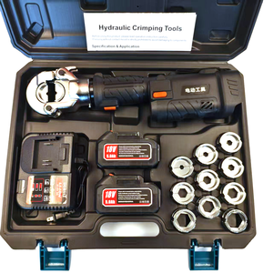 Lâu dài 360 °   Dụng cụ ép dây thủy lực đầu xoay có màn hình kỹ thuật số, bền bỉ - Product Image 1