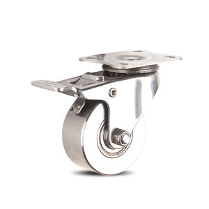 1 Zoll 1,25 Zoll 1,5 Zoll 2 Zoll 2,5 Zoll 3 Zoll Europäischer Typ Trolley 304 Edelstahl-Lenkrad - Product Image 2