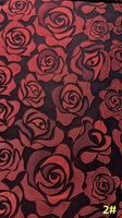 Tissu Jacquard Brocart Léger Teint en Fil 173 g/m² à Motif Fleur de Rose pour Vêtements Garçons et Filles - Vente en Gros