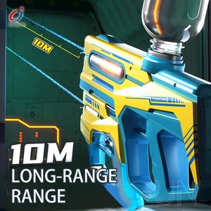 Chengji pistol semprotan luar ruangan mainan anak-anak 2 in 1 baterai deformasi dioperasikan cahaya pistol air listrik murah - Product Image 4