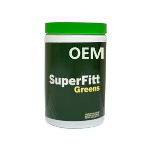 HOT Sale OEM Super Greens Powder Premium Superfood Organic Green Veggie Whole Foods Digestive Enzyme&Probiotic
