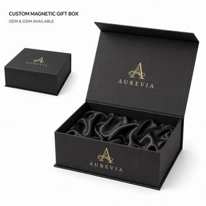 Cajas de Papel con Logotipo Personalizado, Cierre Magnético, Caja de Regalo Rígida Plegable, Empaque de Lujo para Cosméticos y Regalos Premium - Product Image 1