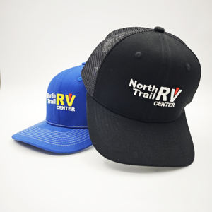 Custom Two Tone Embroidered Unisex Trucker Hat Hip Hop Fashion Breathable Mesh Summer High Quality - Product Image 2