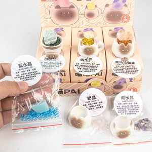 กล่องสุ่มคริสตัลรูปแมวสไตล์ใหม่ ของสะสมสุดฮิต ของขวัญสุดเก๋ - Product Image 5
