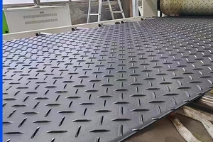 PE materi nhựa nhiệm vụ nặng nề máy xúc mặt đất bao gồm bảo vệ mat chống trượt - Product Image 2