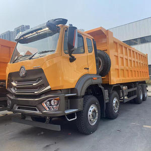 รถบรรทุกซิโนทรัค HOWO NX 8*4 รถดัมพ์ฮาวาน 8X4 พวงมาลัยซ้าย 12 ล้อ รถบรรทุกหนัก รถดัมพ์ - Product Image 5