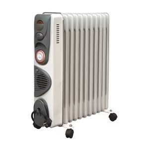 Radiateurs électriques infrarouges à <span class=keywords><strong>bain</strong></span> d'huile 7/9/11/13/15 ailettes pour <span class=keywords><strong>salle</strong></span> <span class=keywords><strong>de</strong></span> <span class=keywords><strong>bain</strong></span> et salon, en métal, 1500W-2400W, protection contre la surchauffe, norme UE - Product Image 2